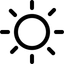 Sun icon